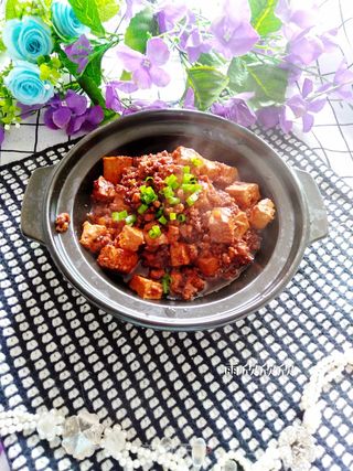 麻辣砂锅豆腐的做法步骤:15