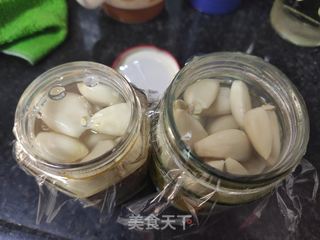 腌腊八蒜的做法步骤:6