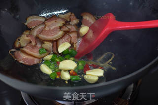 干豆角炒腊肉的做法步骤:6