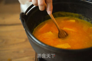 豆香拂金羹的做法步骤：4