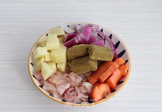 东南亚美食教程 | 咖喱面包鸡的做法步骤:5