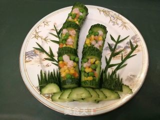 年夜饭新年菜(十)&竹报平安的做法步骤:8