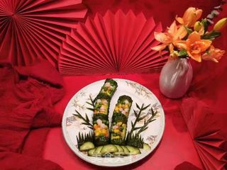 年夜饭新年菜(十)&竹报平安的做法步骤:9