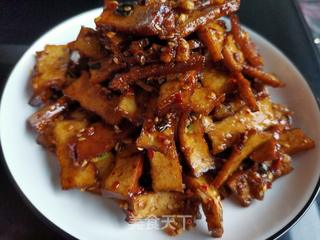麻辣香干的做法步骤:14