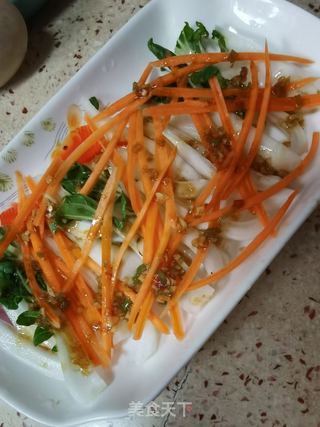 蒜蓉粉丝蒸巴沙鱼的做法步骤:18