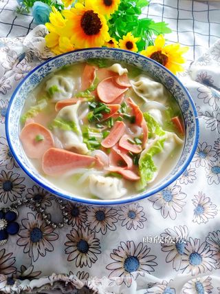 砂锅水饺的做法步骤:14
