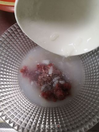 砂锅牛肉粥的做法步骤:7