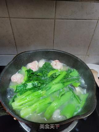 芥菜煲的做法步骤:6