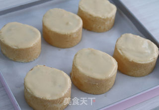 岩烧芋泥卷 | 浓郁芝士遇上奶香芋泥~的做法步骤:16