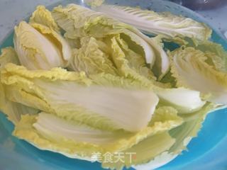 醋溜木耳白菜的做法步骤:3