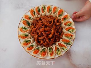 京酱肉丝的做法步骤：17