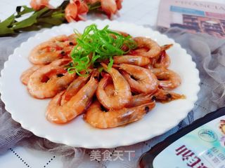 蚝油炒鲜虾的做法步骤:9
