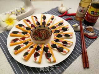 年夜饭新年菜(十二)一道零失败的凉菜~五彩松花蛋的做法步骤:10