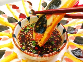 年夜饭新年菜(十二)一道零失败的凉菜~五彩松花蛋的做法步骤:11