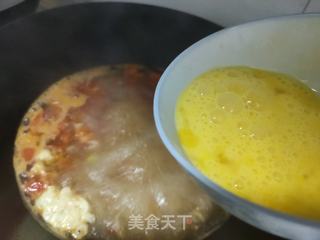 番茄菠菜鸡蛋汤的做法步骤：10