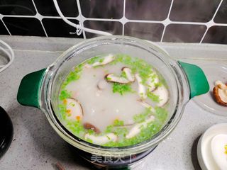 鸡蓉香菇粥的做法步骤:7