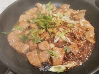 照烧汁香煎猪里脊的做法步骤:5