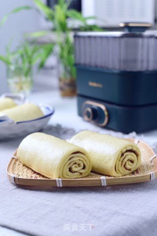 豆沙卷的做法步骤:10