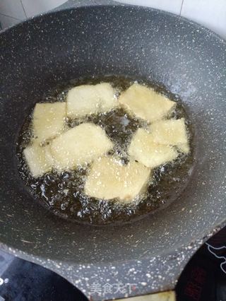 干炸豆腐的做法步骤:7