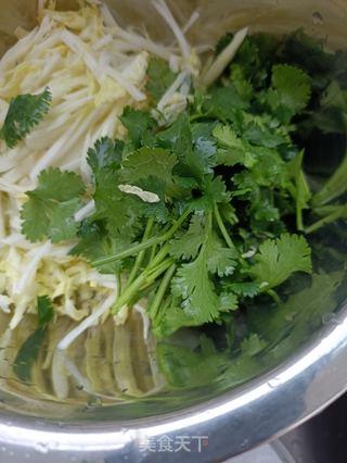 “白菜”白菜拌豆腐干的做法步骤:4
