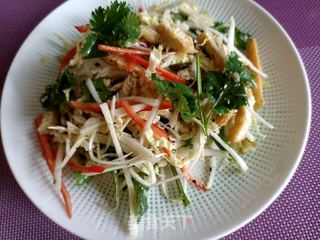 “白菜”白菜拌豆腐干的做法步骤:18