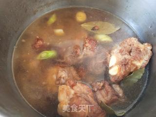 脊骨炖速冻豆角的做法步骤:8