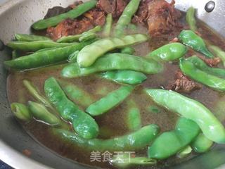 脊骨炖速冻豆角的做法步骤:11