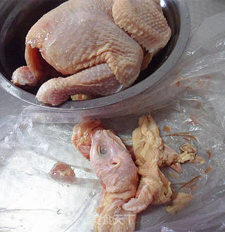 鸡汤手擀面的做法步骤:2