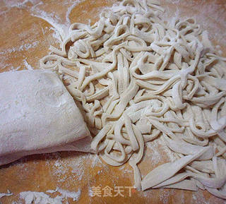 鸡汤手擀面的做法步骤:8