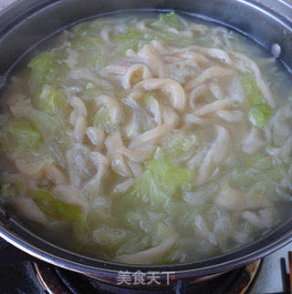 鸡汤手擀面的做法步骤:11