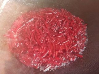 清炒甜菜根的做法步骤:7