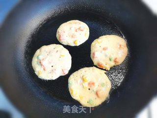 火麻仁豆渣蔬菜饼的做法步骤：4