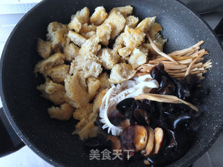 四鲜烤麸的做法步骤:6