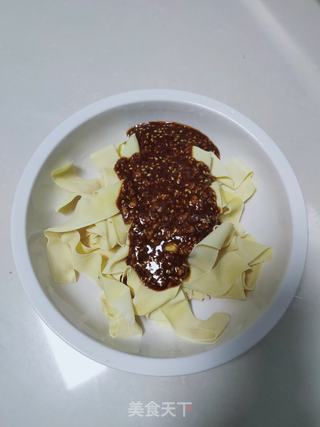 孜然香辣豆皮的做法步骤:12