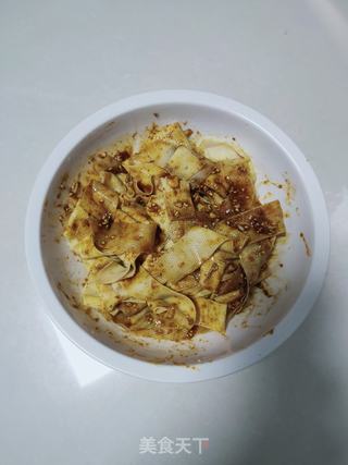 孜然香辣豆皮的做法步骤:13