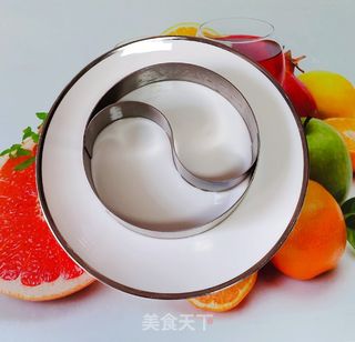 创意太极米饭的做法步骤:5