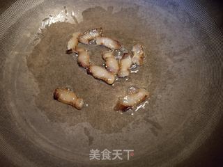腊肉炒菜花的做法步骤:5