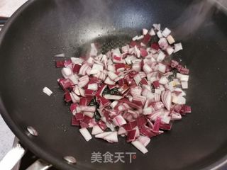 煎鳕鱼配烩小扁豆的做法步骤:3
