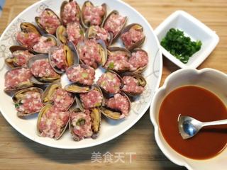 年夜饭新年菜(十四)花蛤酿肉的做法步骤:4