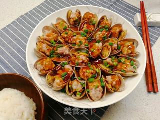 年夜饭新年菜(十四)花蛤酿肉的做法步骤:8