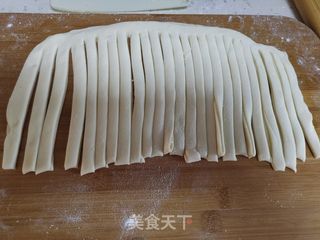 千丝万缕手撕饼的做法步骤:7