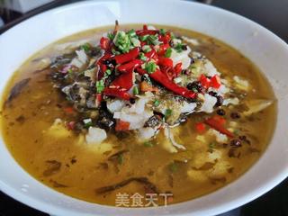 酸菜鱼片的做法步骤:10