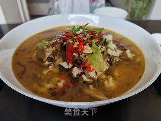 酸菜鱼片的做法步骤:11