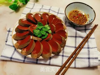 蒜泥血肠的做法步骤:7