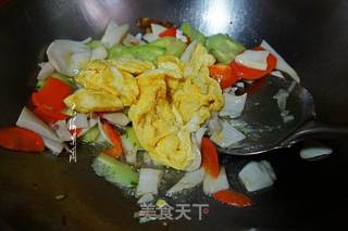 小炒杏鲍菇的做法步骤:5