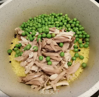 姜黄鸡肉饭的做法步骤:11