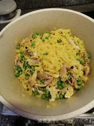 姜黄鸡肉饭的做法步骤:12
