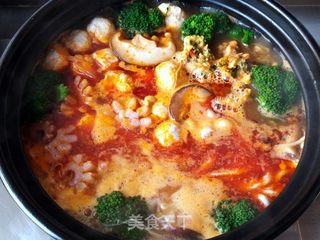 番茄鲜味锅的做法步骤:12
