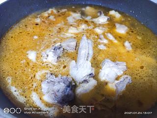 草鸡炖茶树菇的做法步骤:8