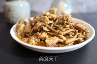 草鸡炖茶树菇的做法步骤：13